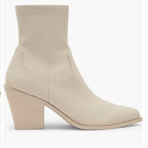 Steve Madden Alecia Faux Leather Western Bootie